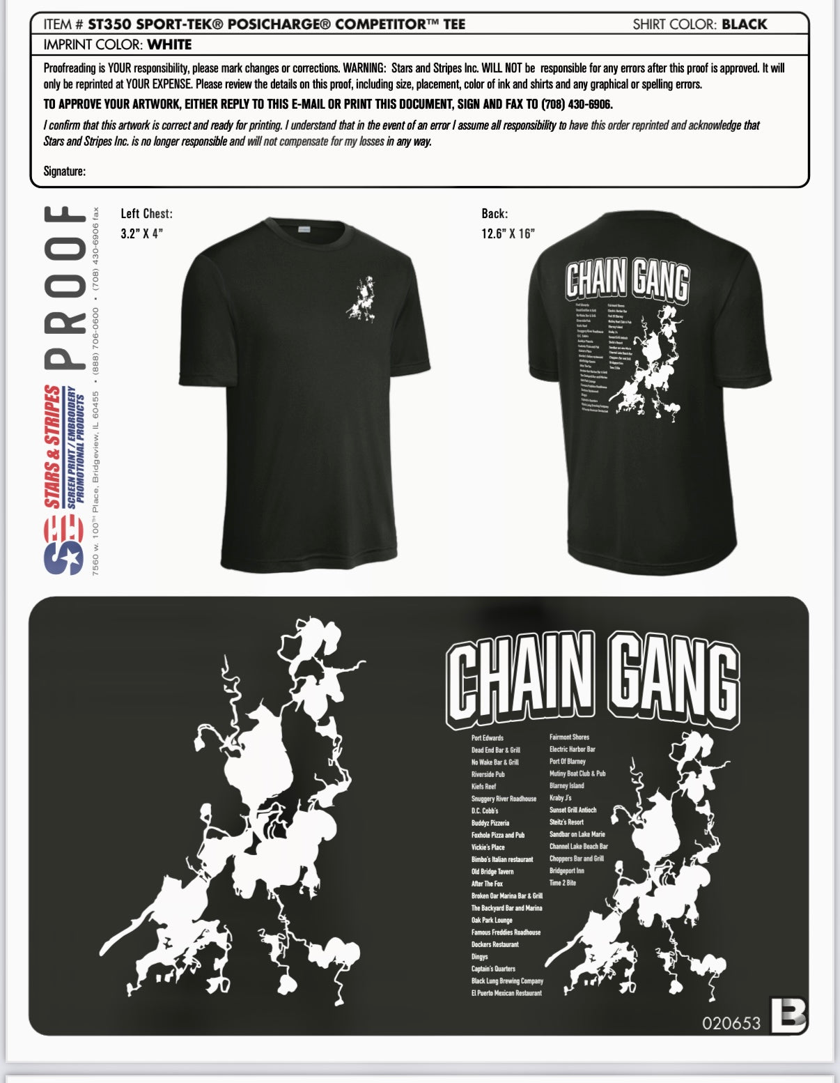 Chain Gang Competitor TEE