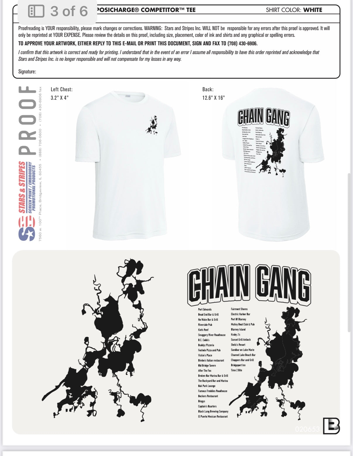 Chain Gang Competitor TEE