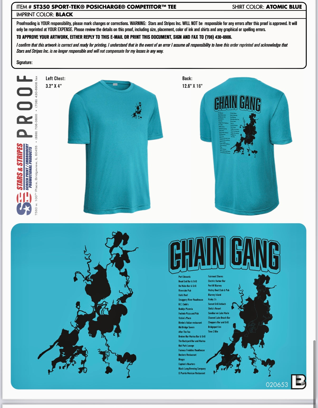 Chain Gang Competitor TEE