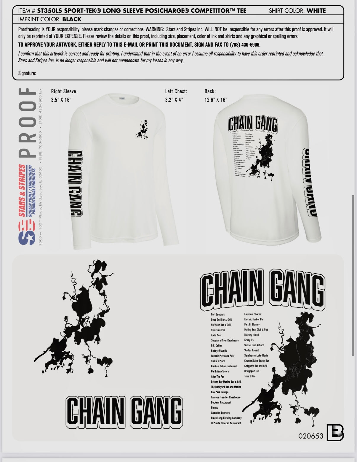 Chain Gang Competitor Long Sleeve