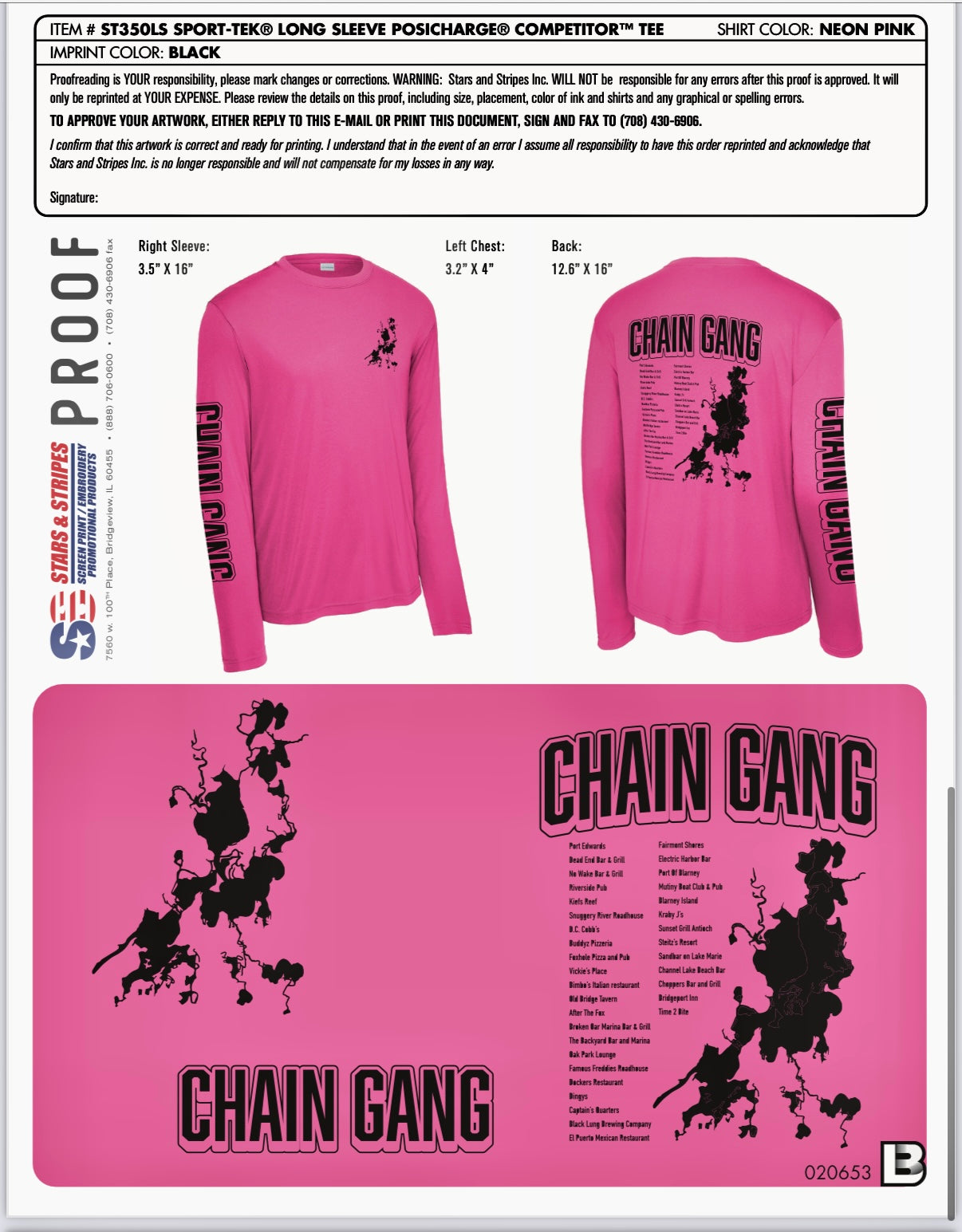 Chain Gang Competitor Long Sleeve