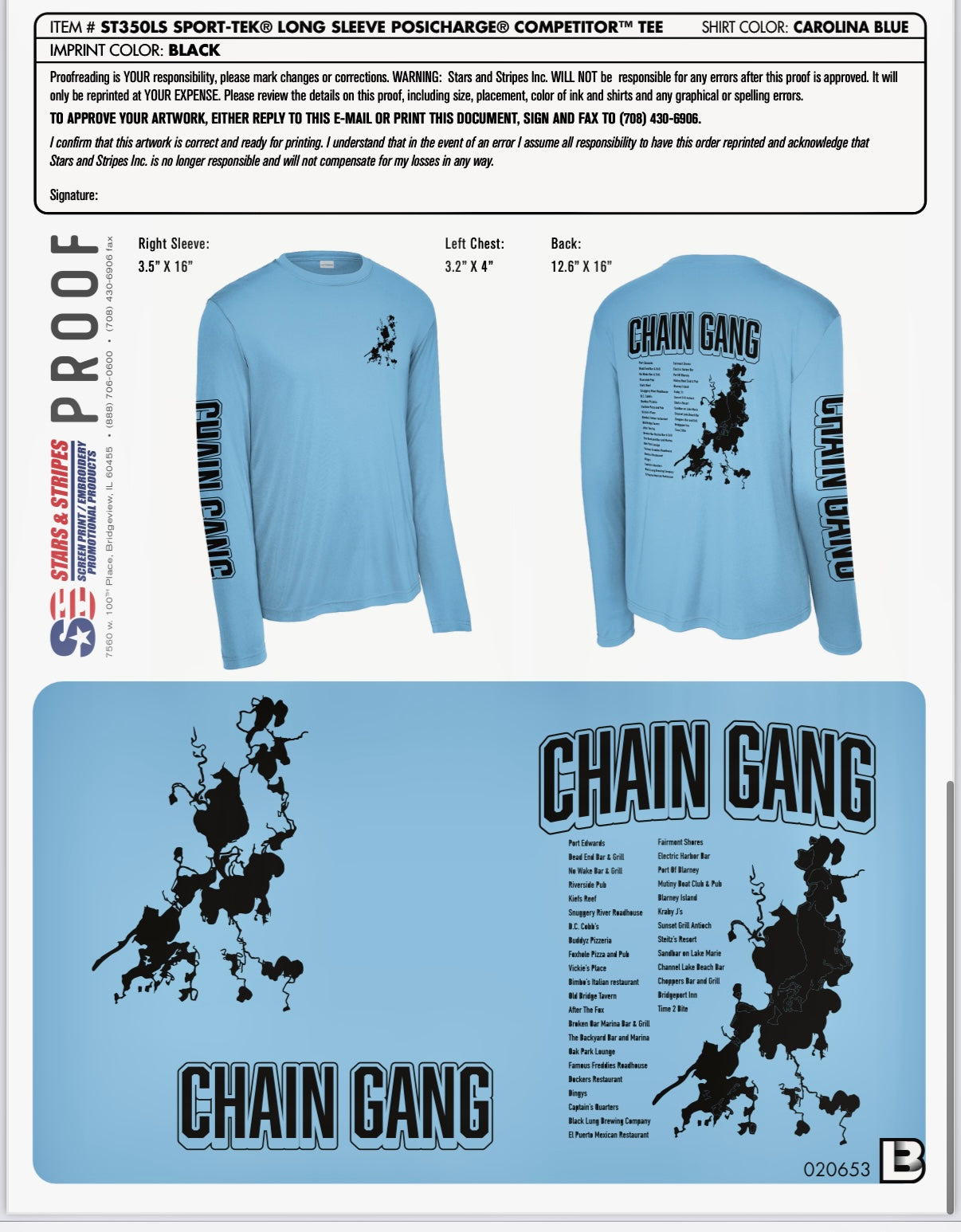 Chain Gang Competitor Long Sleeve