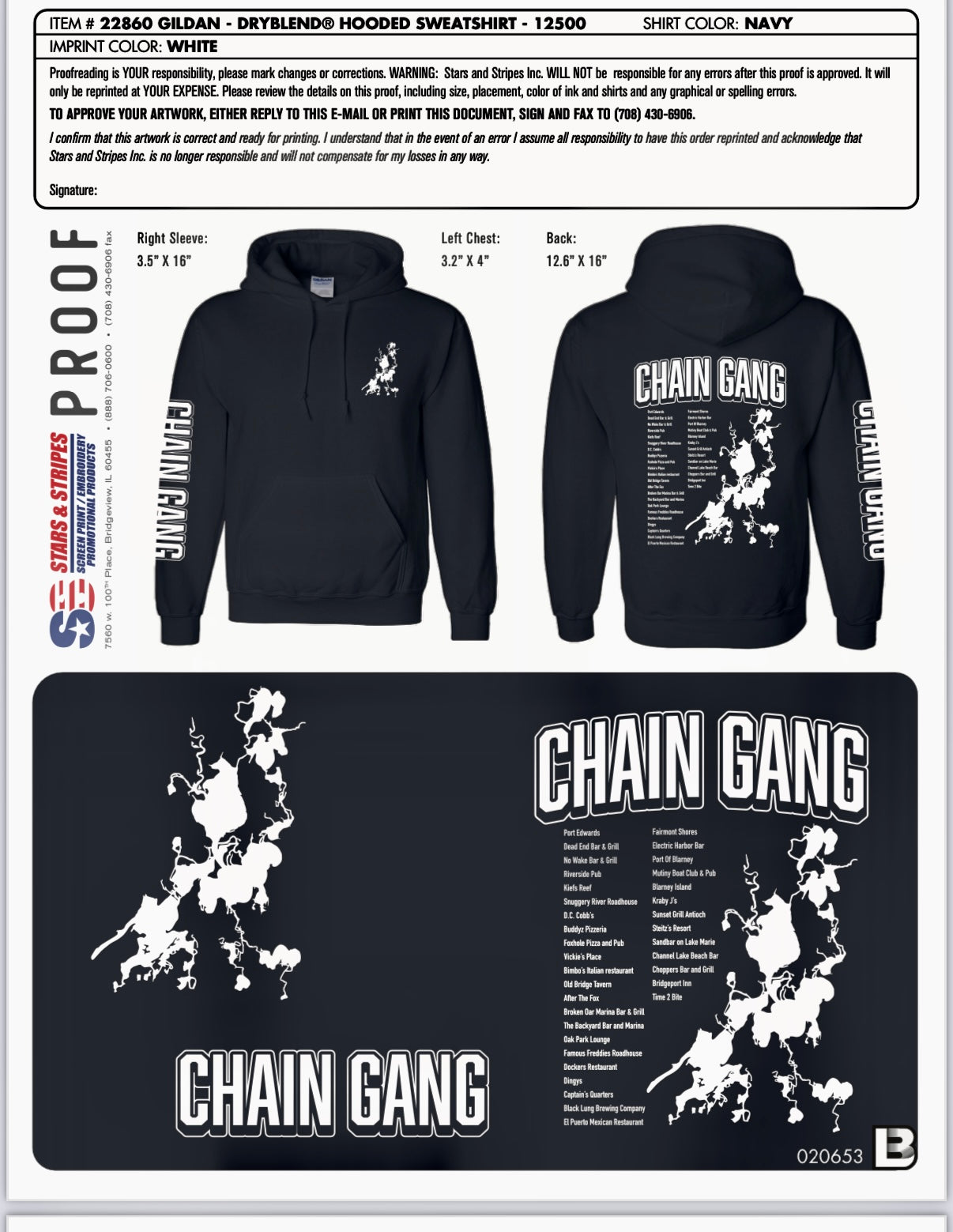 Chain Gang Pullover Hoodie