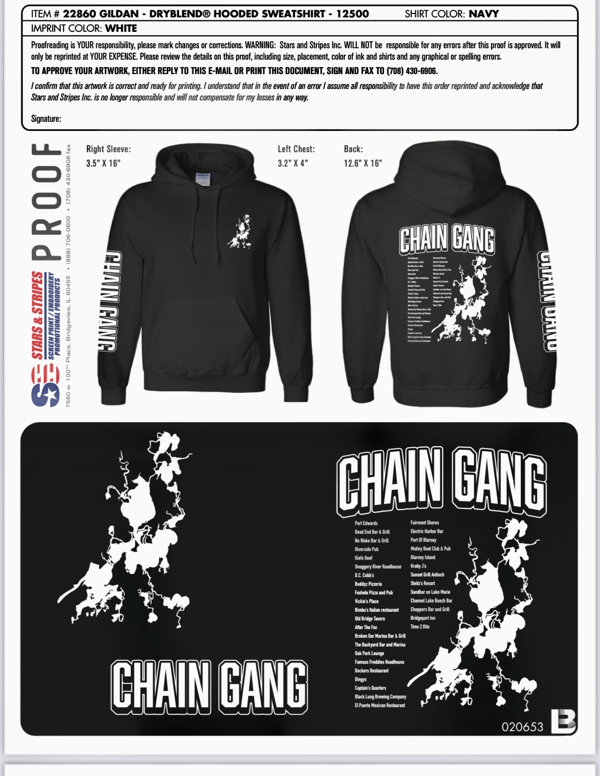 Chain Gang Pullover Hoodie