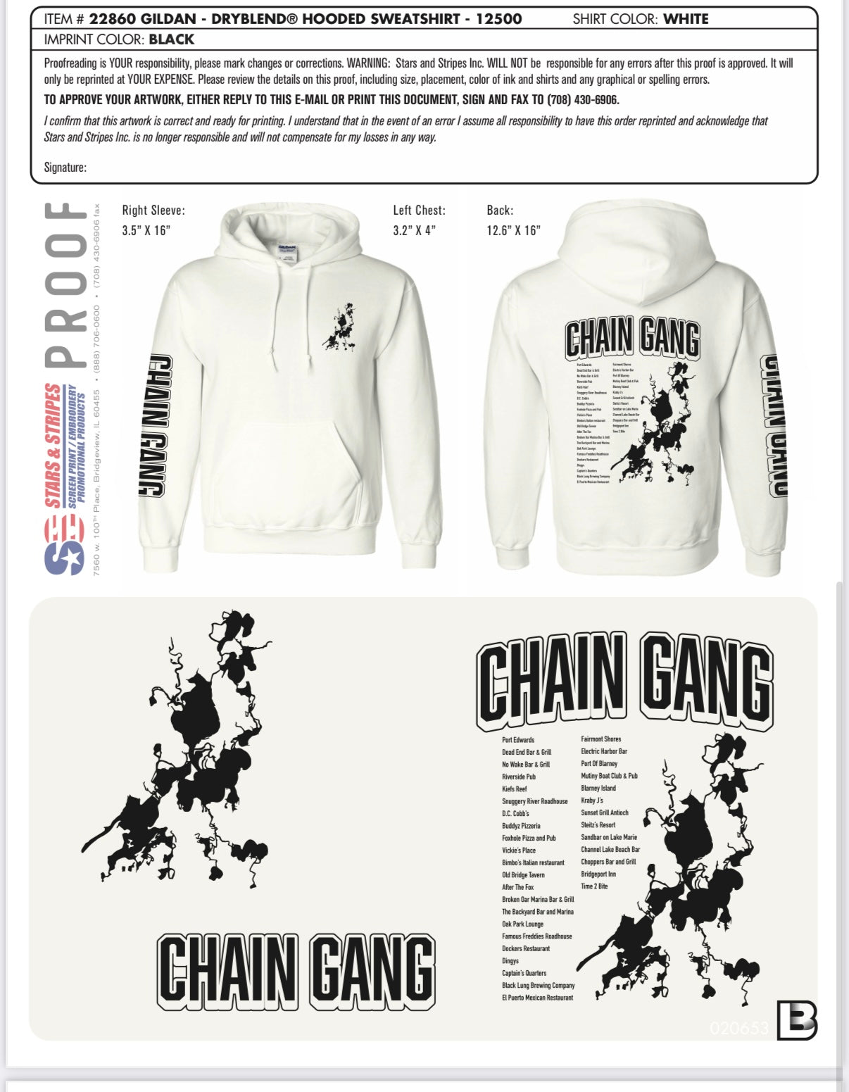 Chain Gang Pullover Hoodie